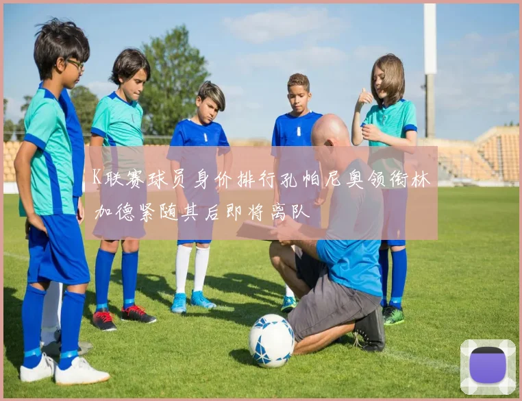 K联赛球员身价排行孔帕尼奥领衔林加德紧随其后即将离队